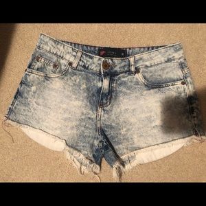 Denim shorts